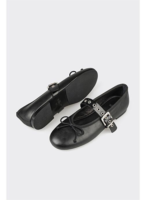 Siyah Kadın Günlük Ayakkabı - Görsel 4