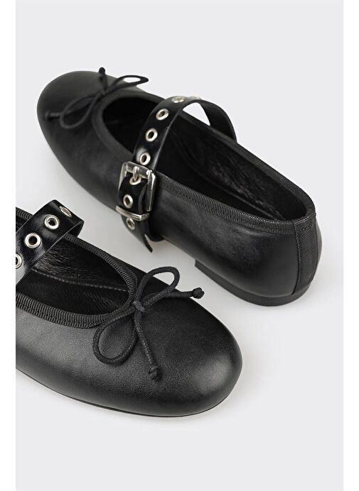 Siyah Kadın Günlük Ayakkabı - Görsel 6