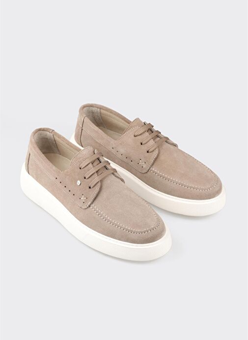 Vizon Deri Erkek Günlük Ayakkabı - Görsel 3