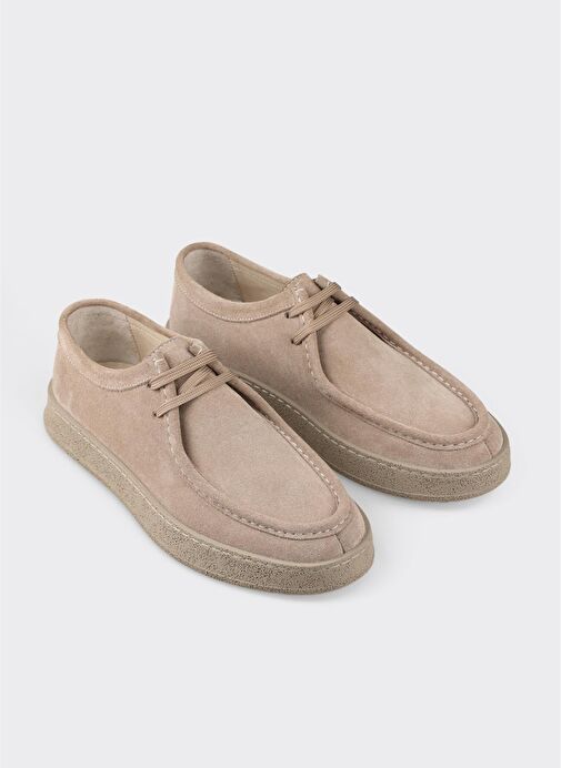 Vizon Deri Erkek Spor Ayakkabı - Görsel 3