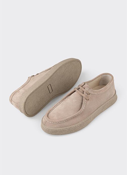 Vizon Deri Erkek Spor Ayakkabı - Görsel 4