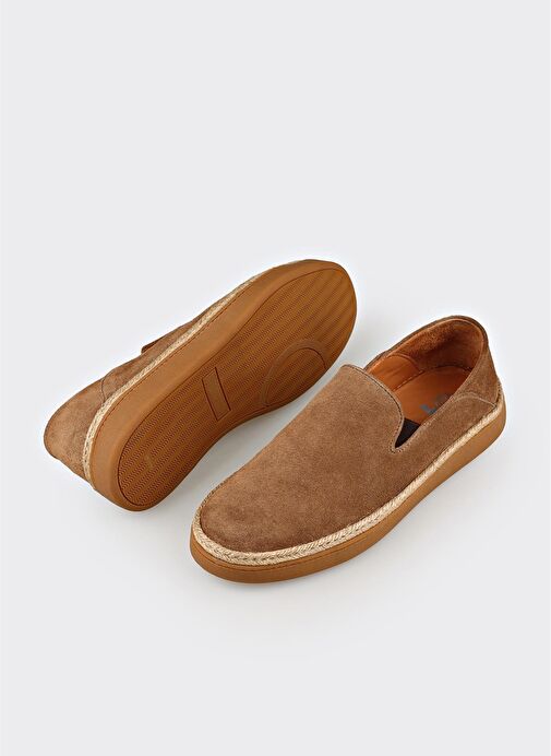 Taba Deri Erkek Günlük Ayakkabı - Görsel 7