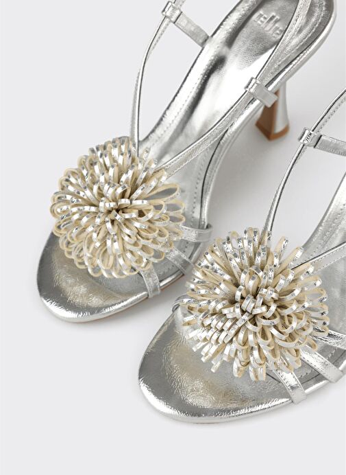 Lame Kadın Topuklu Sandalet - Görsel 5