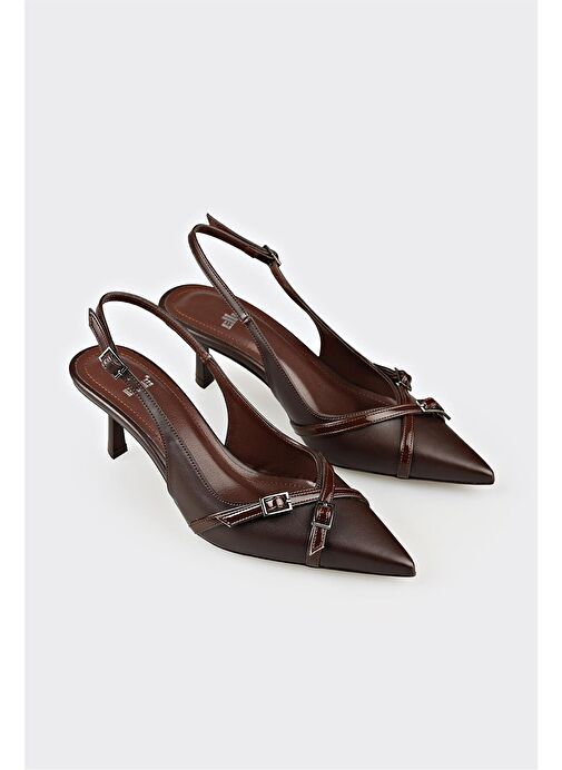 Elle Siyah Kadın Topuklu Ayakkabı FAIST - Görsel 3