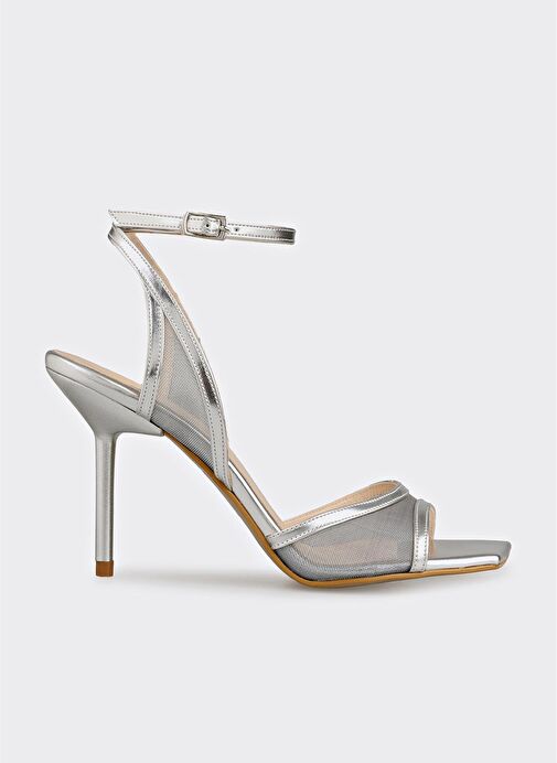 Lame Kadın Topuklu Sandalet - Görsel 2
