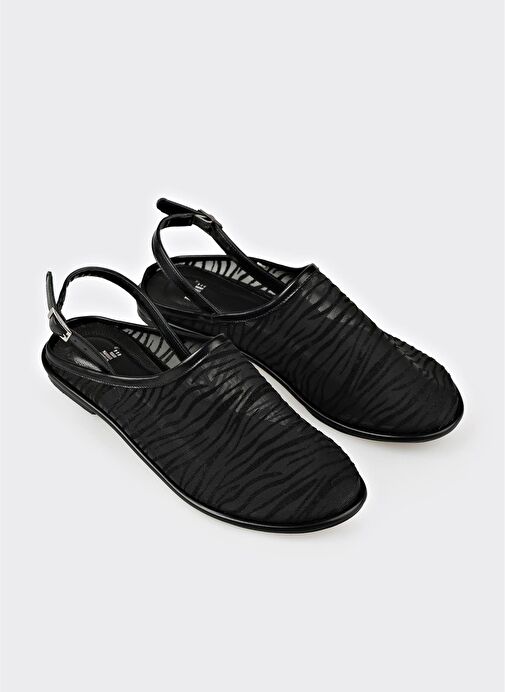 Siyah Kadın Günlük Ayakkabı - Görsel 3