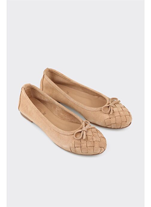 Naturel Deri Kadın Günlük Ayakkabı - Görsel 3