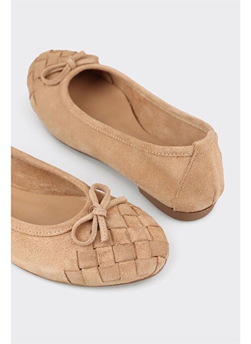 Naturel Deri Kadın Günlük Ayakkabı - Görsel 6