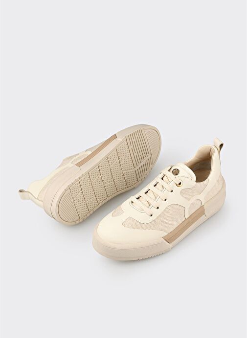 Bej Kadın Spor Ayakkabı - Görsel 4