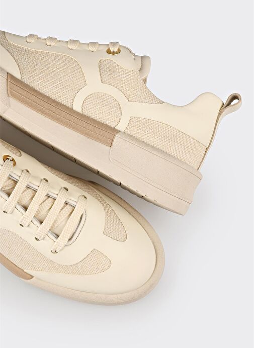 Bej Kadın Spor Ayakkabı - Görsel 6