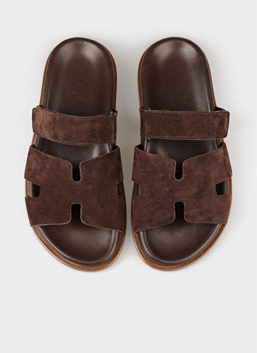 Kahve Kadın Düz Terlik - Görsel 5