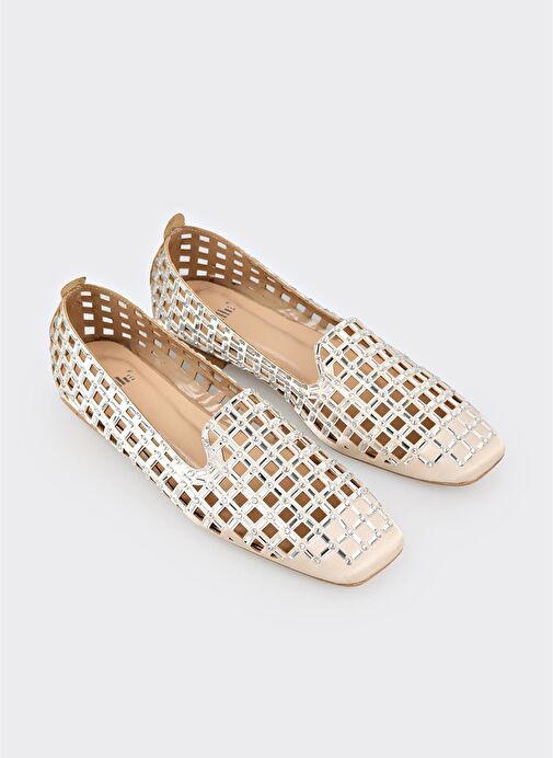 Bej Kadın Günlük Ayakkabı - Görsel 3