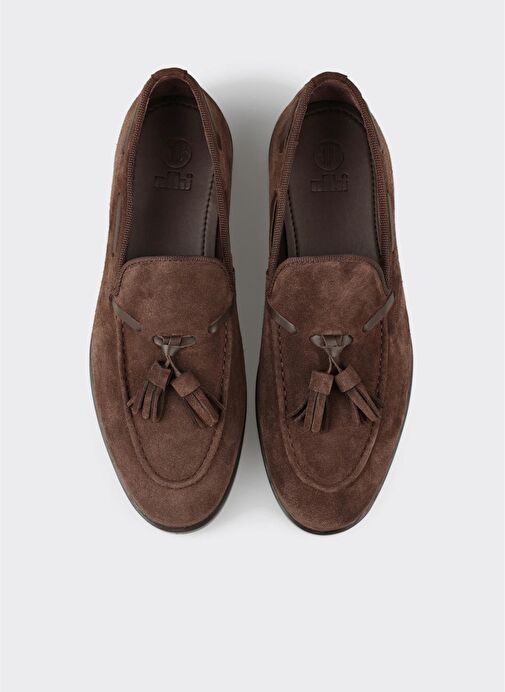 Kahve Deri Erkek Klasik Ayakkabı - Görsel 5