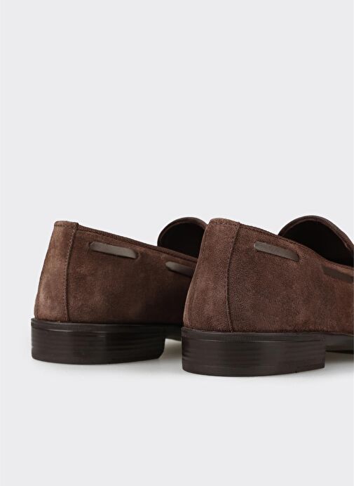 Kahve Deri Erkek Klasik Ayakkabı - Görsel 6