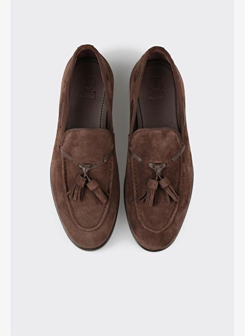 Kahve Deri Erkek Klasik Ayakkabı - Görsel 8