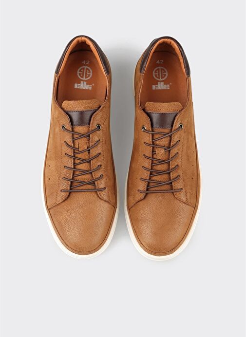 Taba Deri Erkek Günlük Ayakkabı - Görsel 5