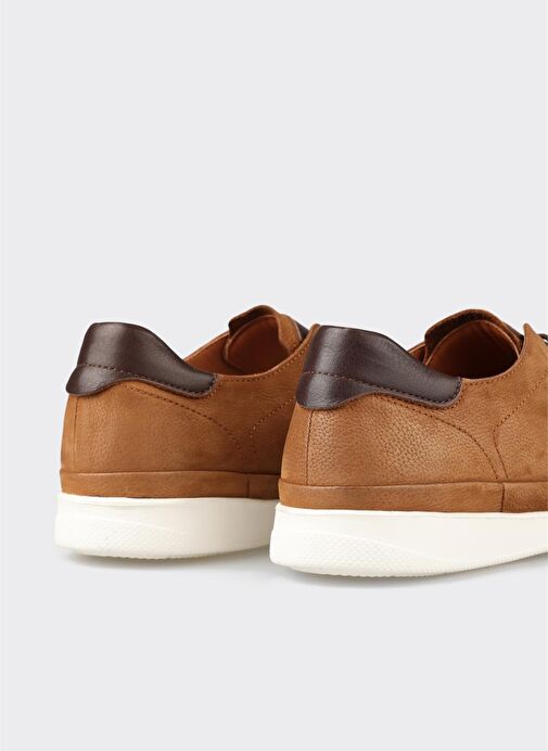 Taba Deri Erkek Günlük Ayakkabı - Görsel 6