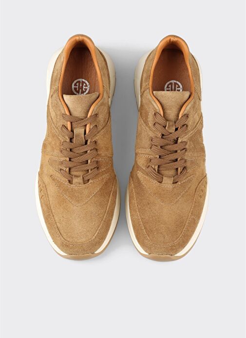 Taba Deri Kadın Günlük Ayakkabı - Görsel 5