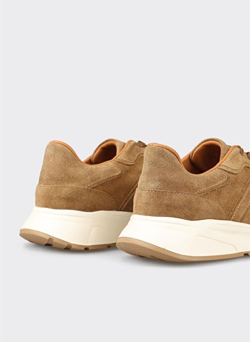 Taba Deri Kadın Günlük Ayakkabı - Görsel 6