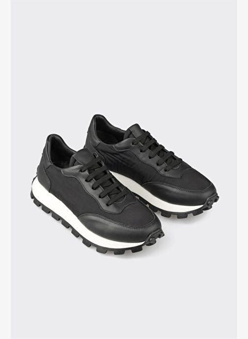 Siyah Kadın Spor Ayakkabı - Görsel 4