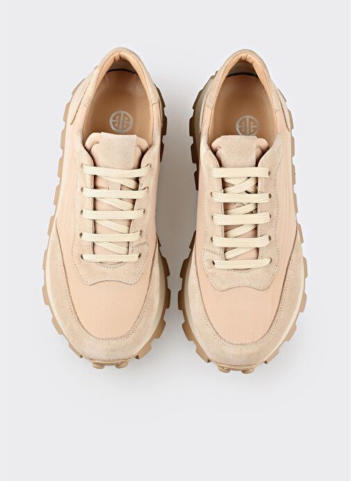 Bej Kadın Spor Ayakkabı - Görsel 5