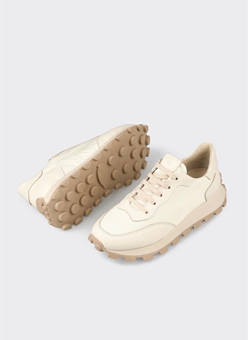 Ekru Kadın Spor Ayakkabı - Görsel 4