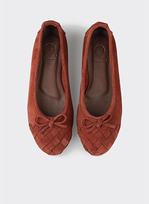 Kahve Deri Kadın Günlük Ayakkabı - Görsel 8