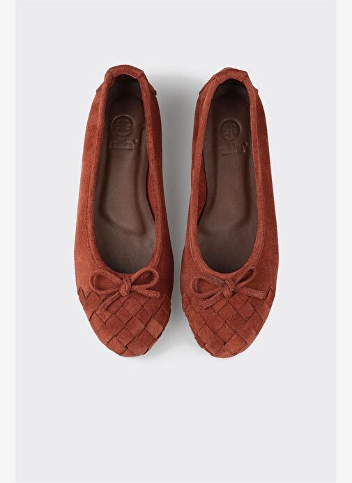 Kahve Deri Kadın Günlük Ayakkabı - Görsel 9