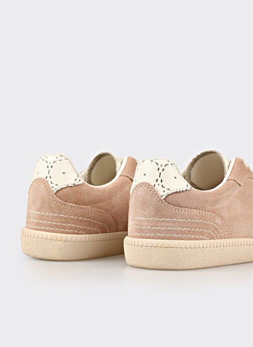 Pudra Deri Kadın Spor Ayakkabı - Görsel 9