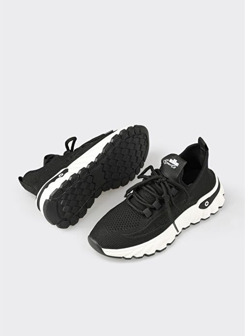 Siyah Kadın Spor Ayakkabı - Görsel 7