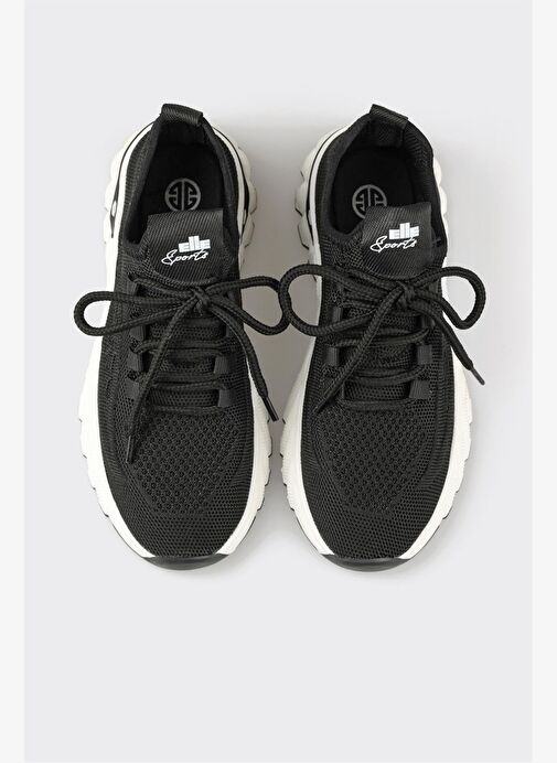 Siyah Kadın Spor Ayakkabı - Görsel 8