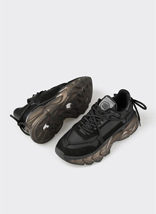 Siyah Kadın Spor Ayakkabı - Görsel 4