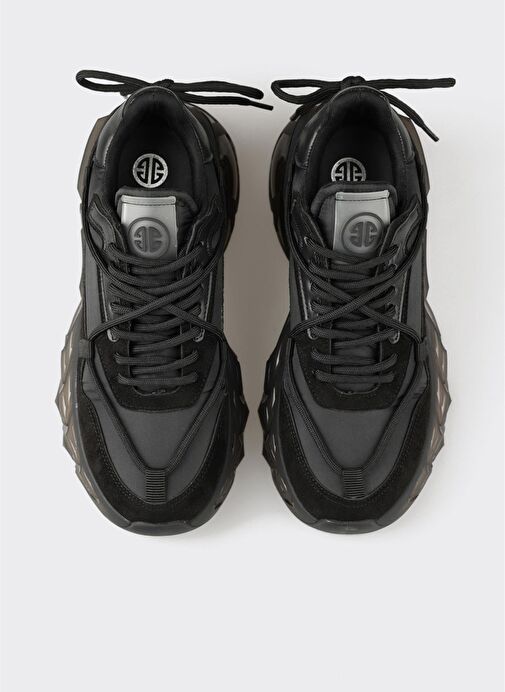 Siyah Kadın Spor Ayakkabı - Görsel 5