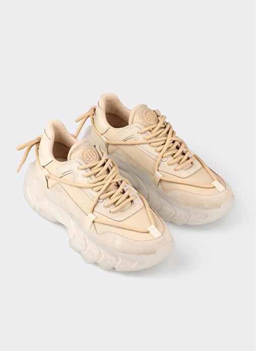 Bej Kadın Spor Ayakkabı - Görsel 3