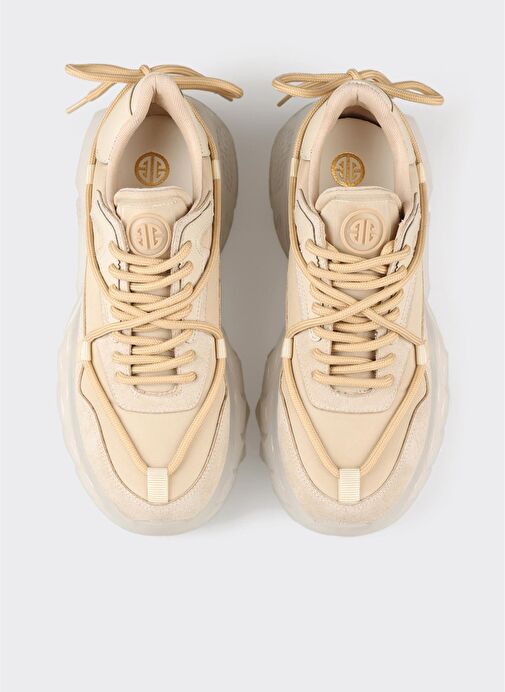 Bej Kadın Spor Ayakkabı - Görsel 5