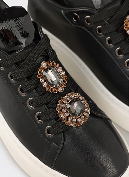 Siyah Kadın Spor Ayakkabı - Görsel 10