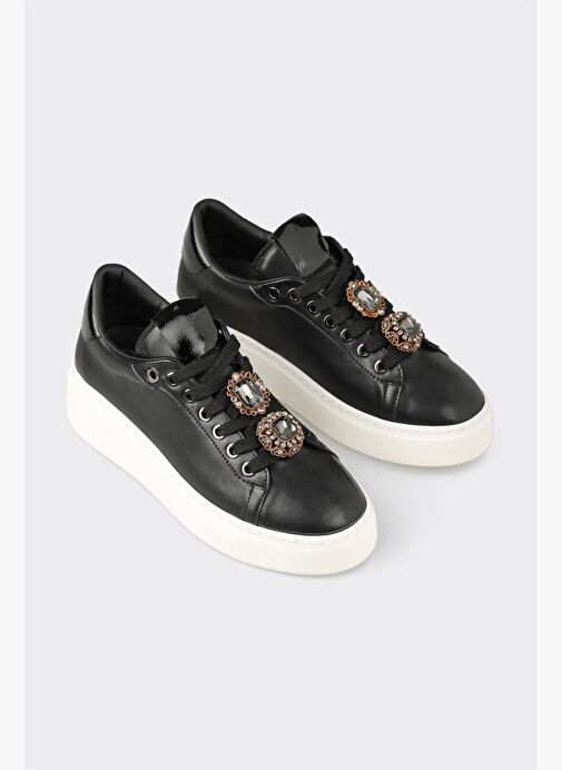 Siyah Kadın Spor Ayakkabı - Görsel 5