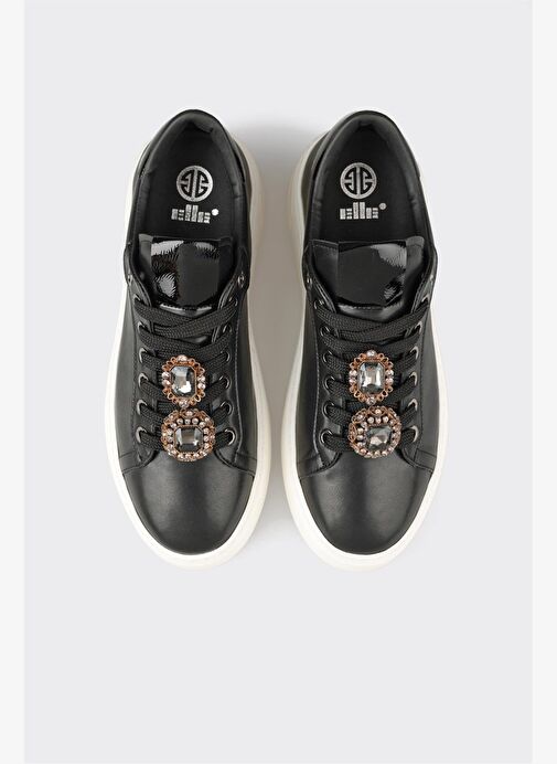 Siyah Kadın Spor Ayakkabı - Görsel 9