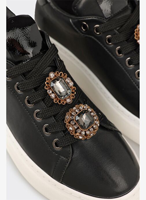 Siyah Kadın Spor Ayakkabı - Görsel 11