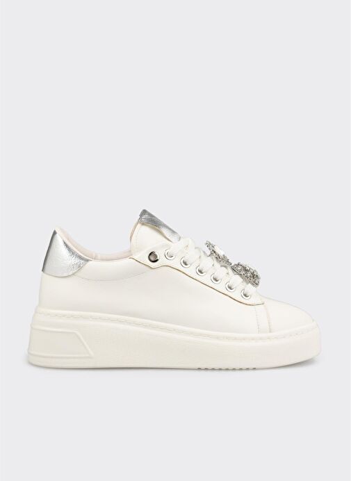 Beyaz Kadın Spor Ayakkabı - Görsel 2