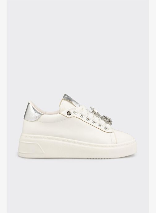 Beyaz Kadın Spor Ayakkabı - Görsel 3