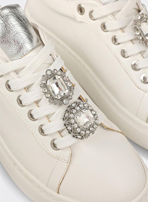 Beyaz Kadın Spor Ayakkabı - Görsel 11