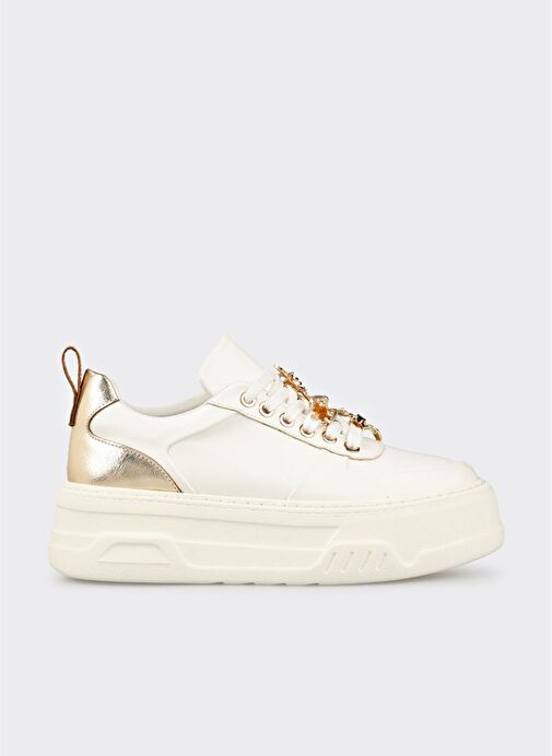 Beyaz Kadın Spor Ayakkabı - Görsel 2