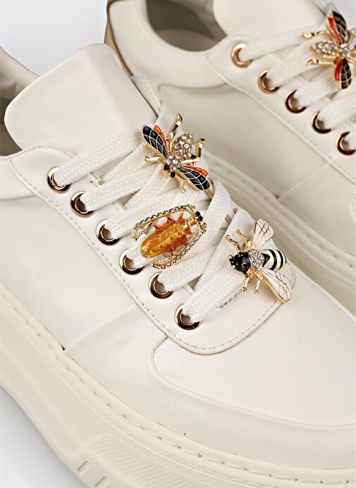 Beyaz Kadın Spor Ayakkabı - Görsel 6