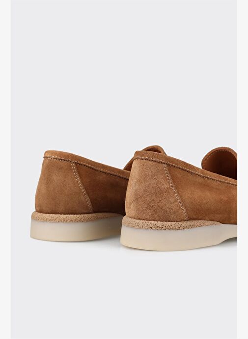 Taba Deri Kadın Günlük Ayakkabı - Görsel 10