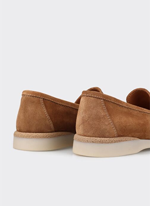 Taba Deri Kadın Günlük Ayakkabı - Görsel 11