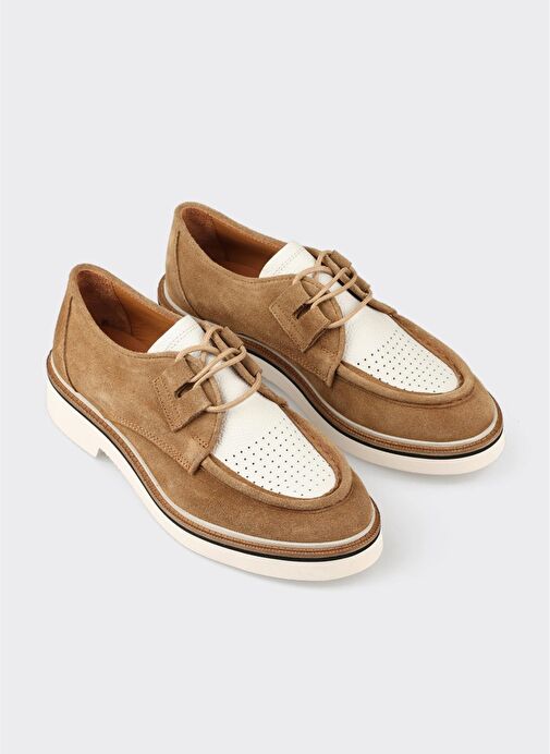 Naturel Deri Kadın Günlük Ayakkabı - Görsel 3