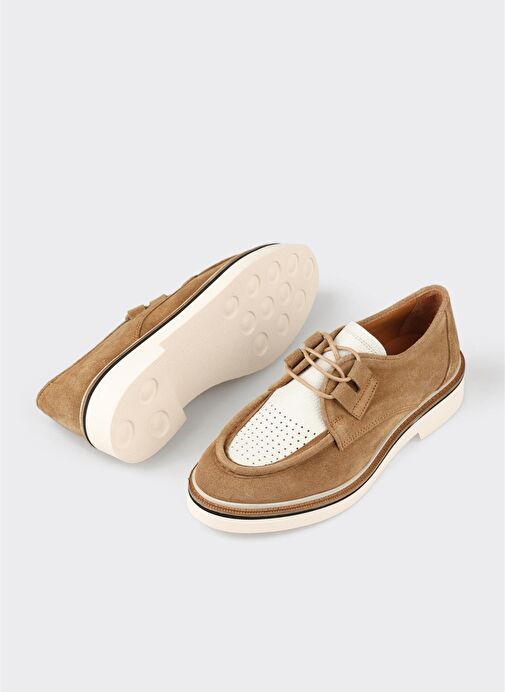 Naturel Deri Kadın Günlük Ayakkabı - Görsel 4