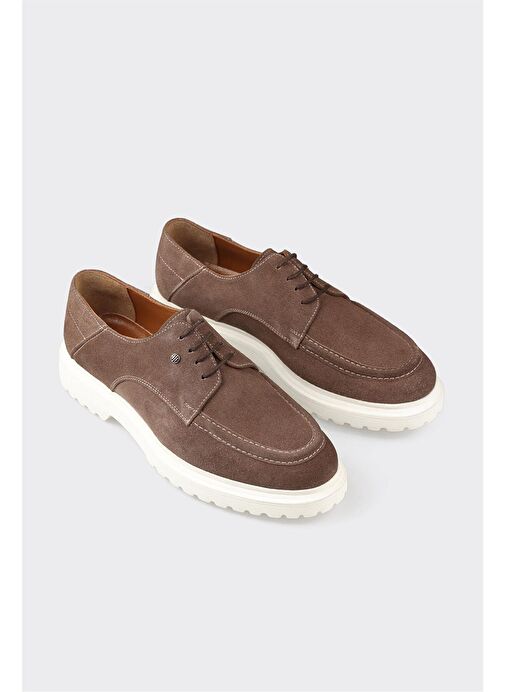 Vizon Deri Erkek Günlük Ayakkabı - Görsel 3