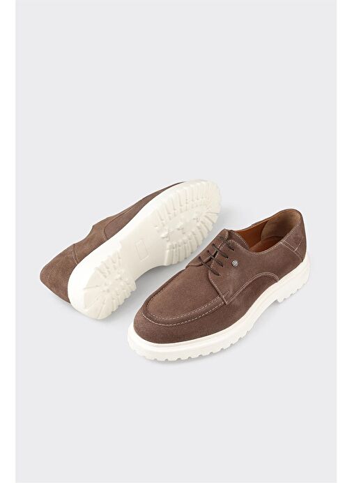 Vizon Deri Erkek Günlük Ayakkabı - Görsel 4